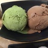 ไอศรีมชาเขียว+ช็อคโกแลต