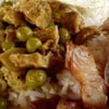 พะแนงหมู+หมูสามชั้นทอด