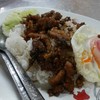 ข้าวหมูทอด + ไข่ดาว