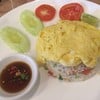 ข้าวผัดแซลมอน