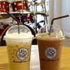 Ice Cappuccino (90.-)  และ โกโก้เย็น (100.-)
