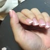 French Nails ทาเล็บปลายขาว