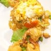 ข้าวผัดน้ำพริกเผา กุ้งทอด 89-