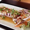 หมึกไข่นึ่งมะนาว