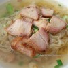 หมูอบหอม หั่นชิ้นเล็กแต่หนา
