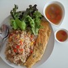 ข้าวผัดทูน่าไข่เจียวกะเพราอันเท่าบ้าน 69 บาท