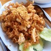 ปลาหมึกทอดกระเทียม