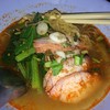 บะหมี่หมูแดงต้มยำ 35 บาท