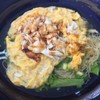 บะหมีไข่เจียวกรรเชียงปูราดซอสตาลโตนด