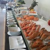Seafood on ice