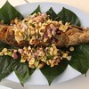 ปลาช่อนลุยทุ่งกรอบกินได้ทั้งหัวเลย 