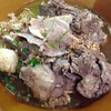หมี่เหลืองเจ็บกลาง ซุปกระดูก