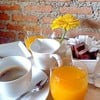 น้ำส้ม-กาแฟร้อน
