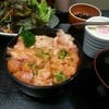 Salmon  Sukimi  Don  Set  
