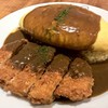 ข้าวแกงกะหรี่หมูทอด ไข่ลาวา. 210+20