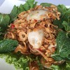 ยำหอยนางสด 