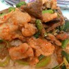 กระเพราหมูหมักตับ 30 บาท