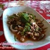 ลาบหมู 40 บาท ปริมาณเยอะพอสมควร เค็มนำเปรี้ยว แซ่บจนผมเหงื่อแตก
