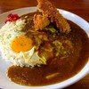 ข้าวแกงกะหรี่กุ้งทอด เพิ่มไข่