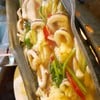 ปลาหมึกไข่นึ่งมะนาว