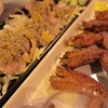หมูมะนาวกับไก่ทอด