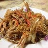 กุ้งทอดราดซอสมะขาม
