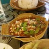 น้ำราดยำผักบุ้งกรอบ