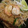 ผัดไทยกุ้งสด