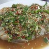 ปลาทับทิมนึ่งมะนาว