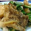 ผัดฉ่าเนื้อปลาเก๋า 150 บาท