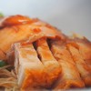 บะหมี่หมูแดงหมูกรอบ 40 บาท