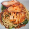 บะหมี่หมูแดงหมูกรอบ 40 บาท
