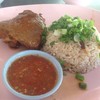 ข้าวไก่อบ+น้ำจิ้มรสเด็ด 40฿.