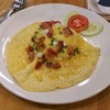 ข้าวไข่ข้นเบคอน ปริมาณกำลังดี ไข่ออกรสซีอิ๊ว พอใช้ได้