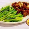 ซี่โครงหมูอบยอดผัก