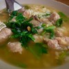ข้าวต้มหมูสับใส่ตับคึ่นไฉ่เยอะๆ