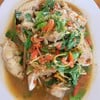 ปลากระพงผัดฉ่า