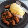 ข้าวกระเพราไก่ทอด+ไข่เจียวชีส