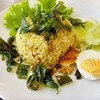ข้าวผัดแกงเขียวหวานไก่