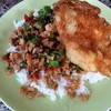 กะเพราหมูไข่เป็ดดาว