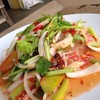 ยำรวมมิตรทะเล จานนี้200฿  