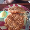 ข้าวหมูทอดซอสครีม