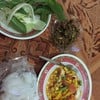 ตำข้าวโพดไข่เค็ม ลาบเป็ด ขนมจีน🤗