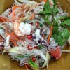 ยำวุ้นเส้นกุ้งสด