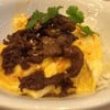 ข้าวไข่นุ่มหมูคุโรบุตะ