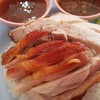 ข้าว mixed ไก่ย่าง หมูกรอบ