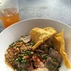 บะหมี่แห้งยำหมูหมัก