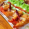 กุ้งทอดราดซอสมะขาม