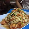 ส้มตำคอหมูย่าง (50.-)