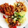 ผัดไทย ผัดมี่ซั่ว ทอดมัน เนื้อผัดน้ำพริกเผา